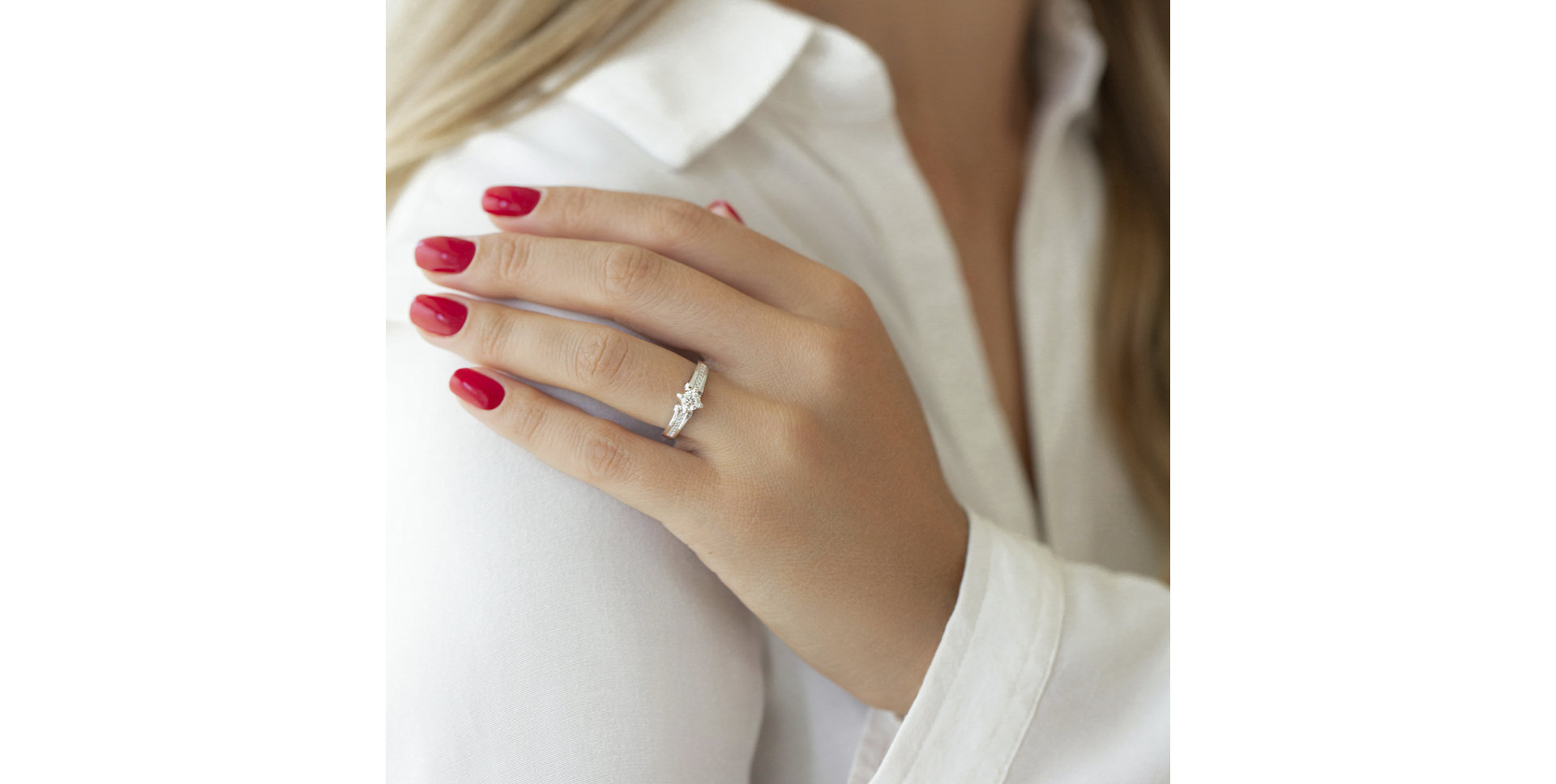 Prsten s diamanty Michelangelo