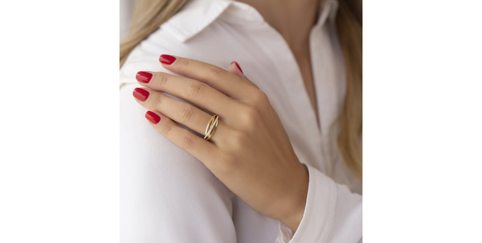 Prsten s diamanty Marita