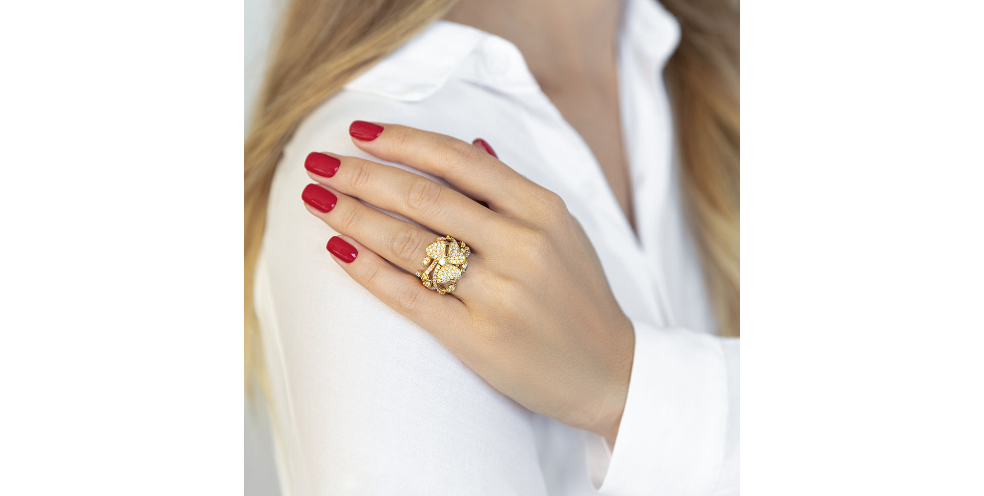 Prsten s diamanty Sunshine Jasmine