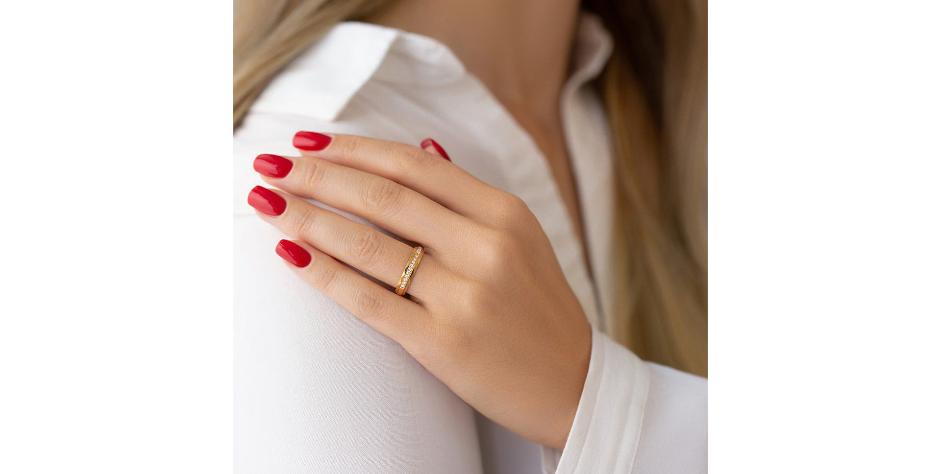 Prsten s diamanty Harper