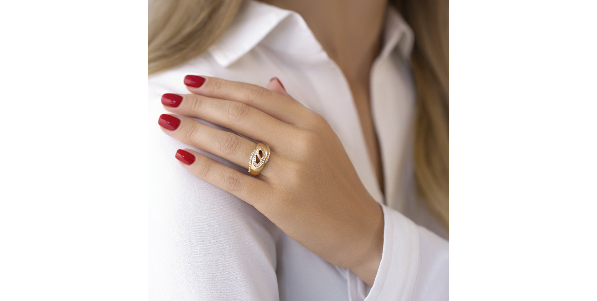 Prsten s diamanty Sunny Eminence