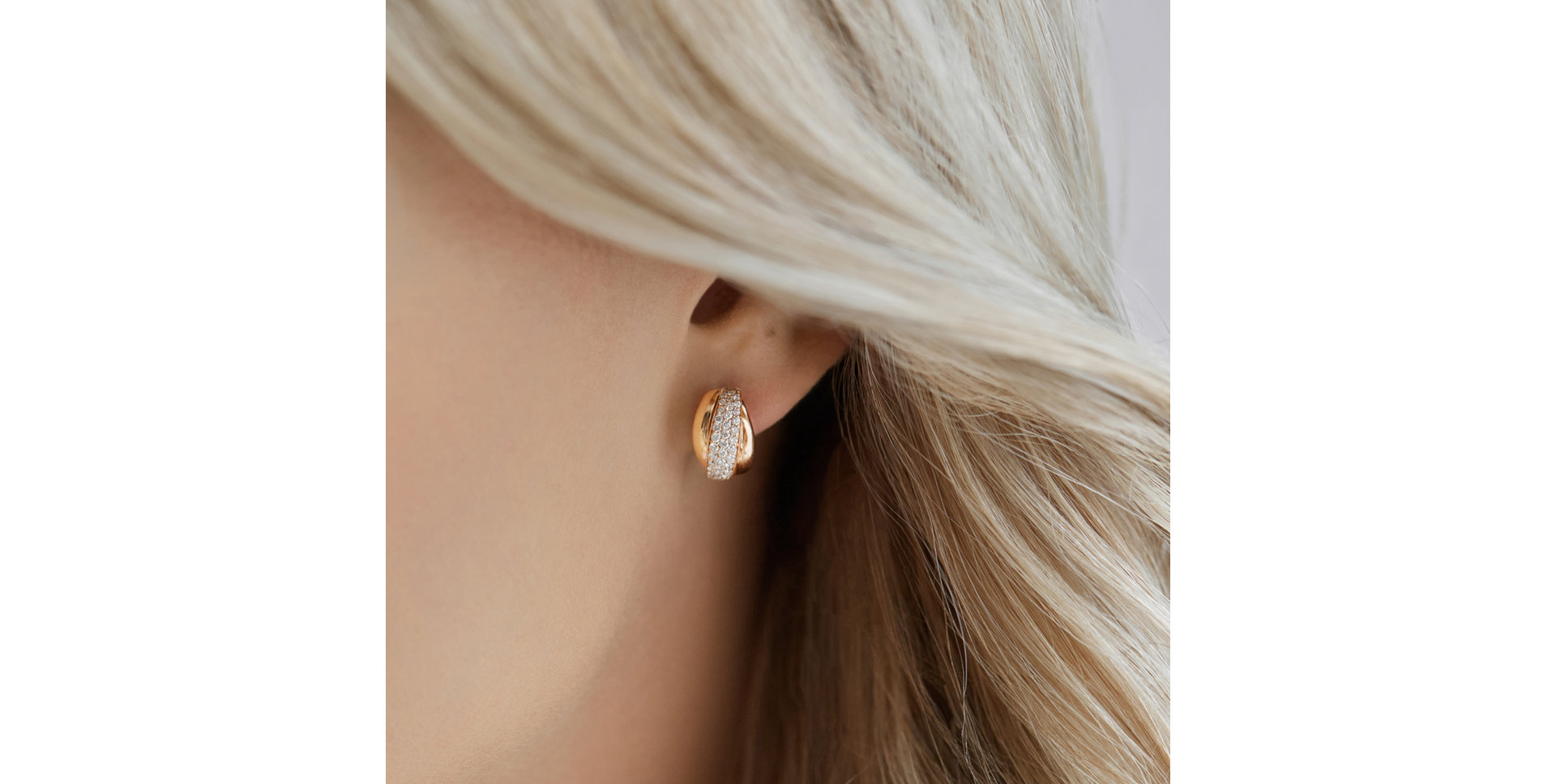 Náušnice s diamanty Galaxy Dream