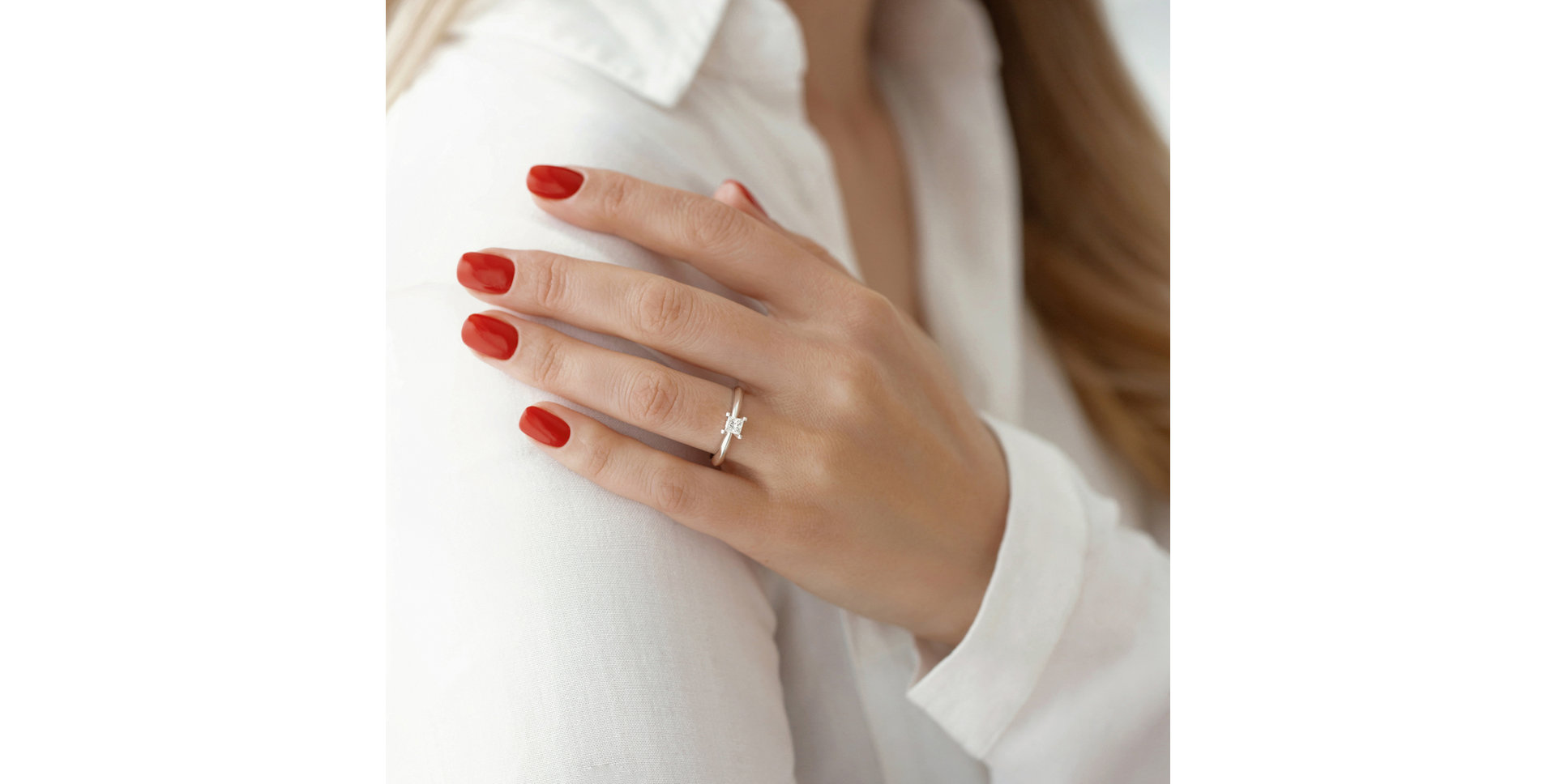 Prsten s diamantem Janie