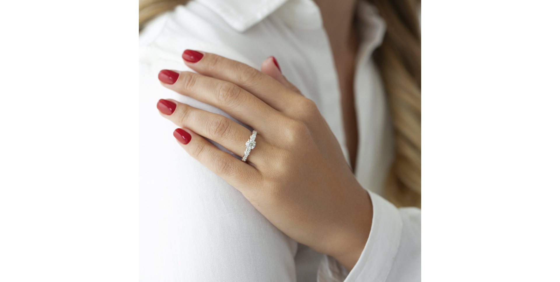 Prsten s diamanty Oaklynn