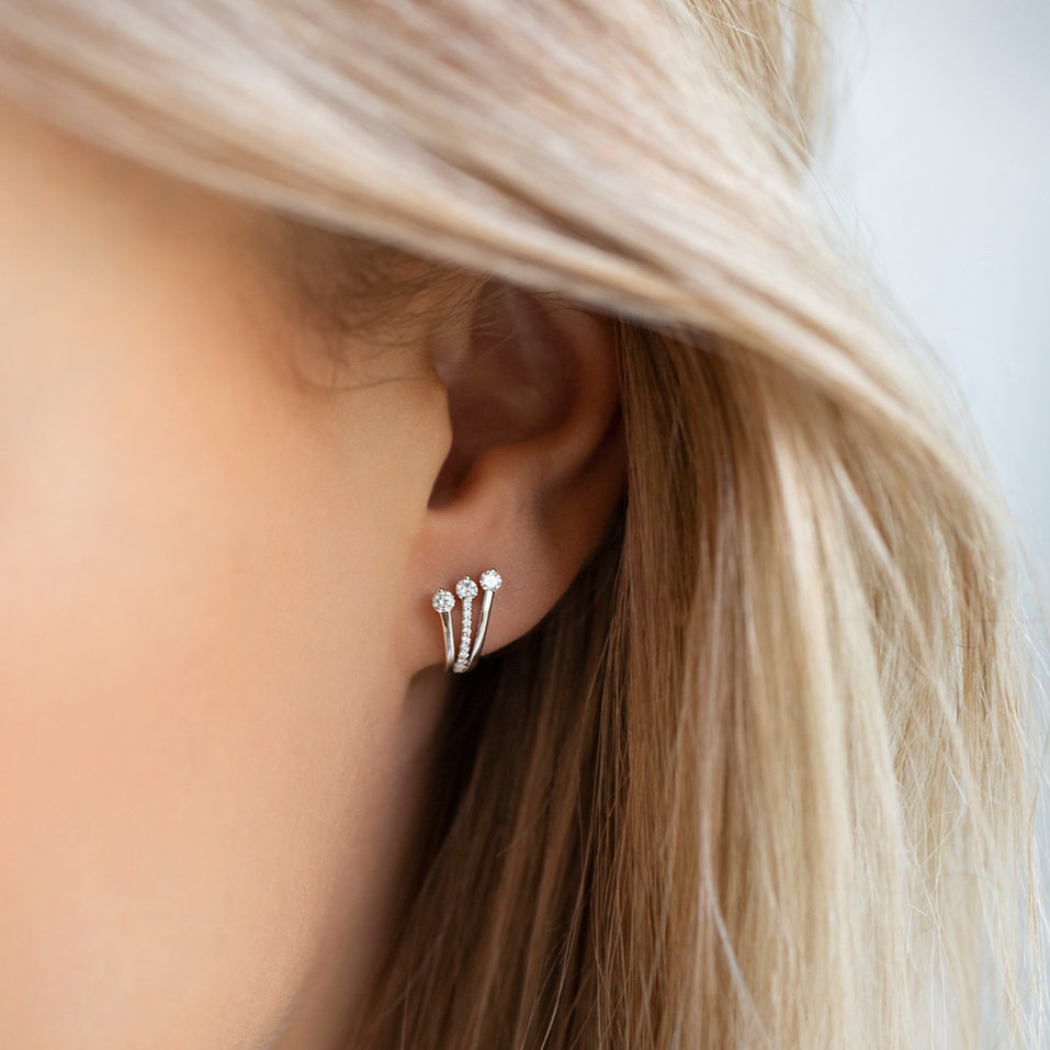 Náušnice s diamanty Dream Secret