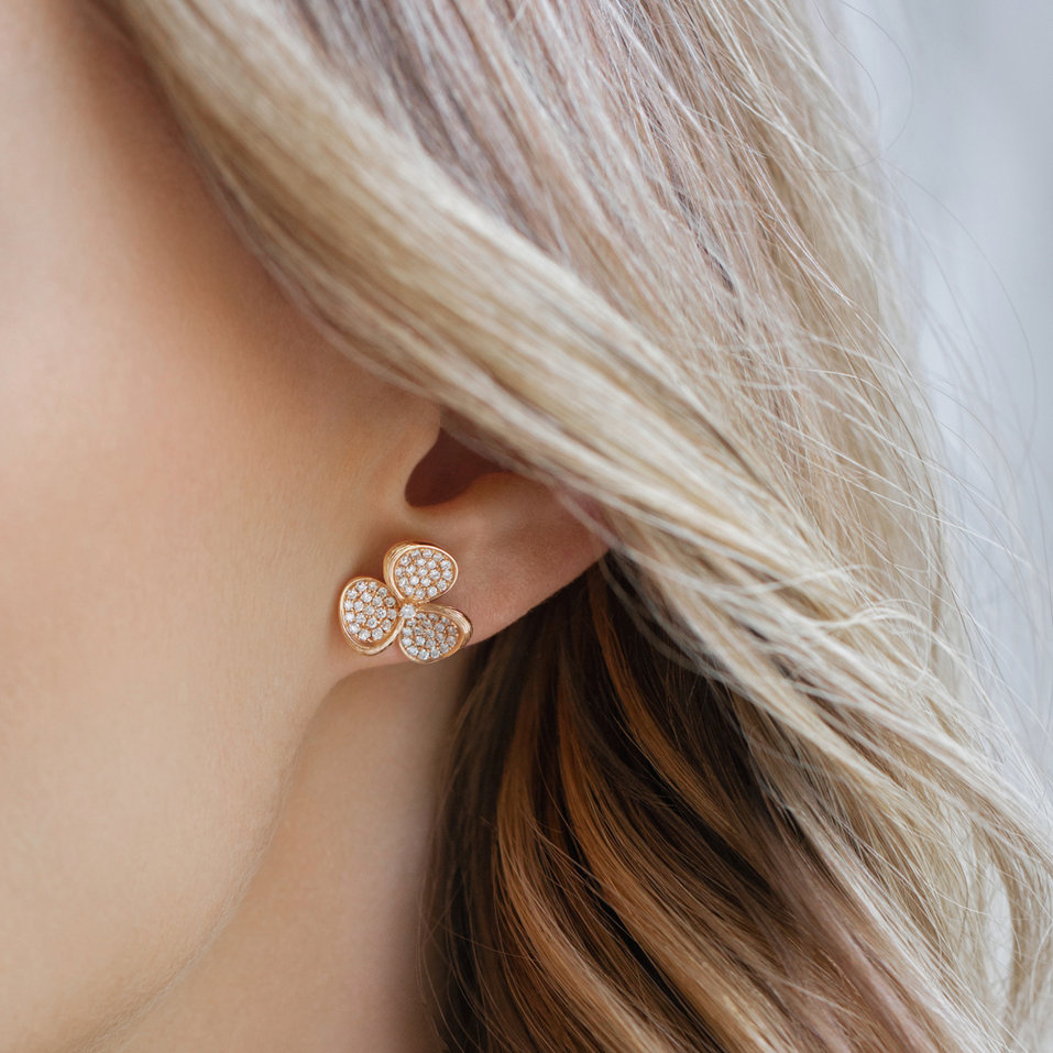 Náušnice s diamanty Maverick