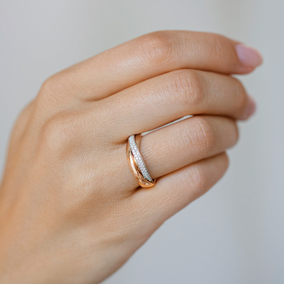 Prsten s diamanty Alchemy Symphony