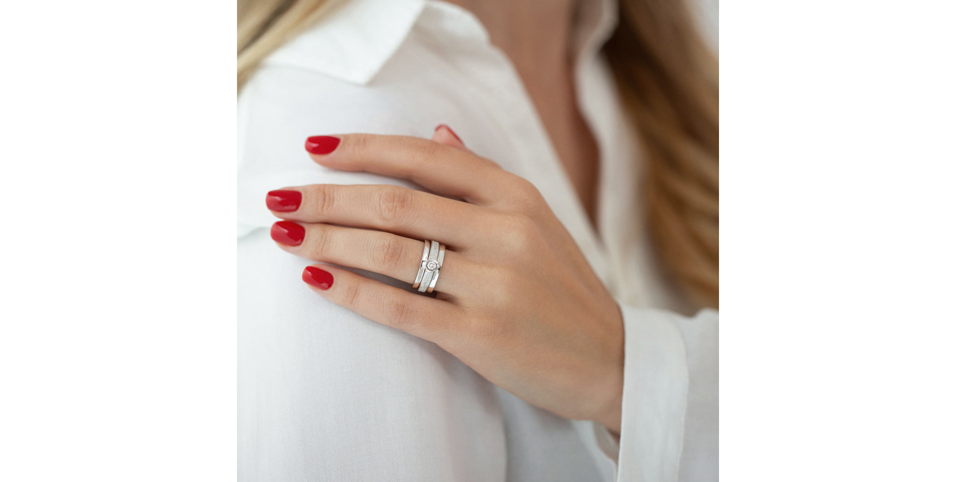 Prsten s diamanty Mélanie