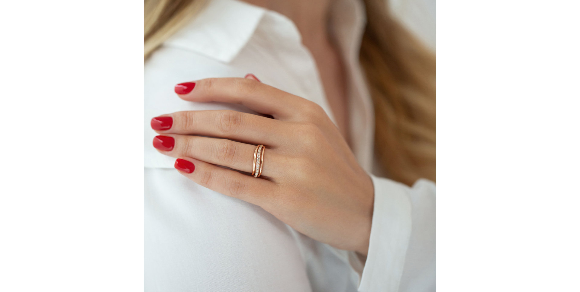 Prsten s diamanty Charming Fairytale