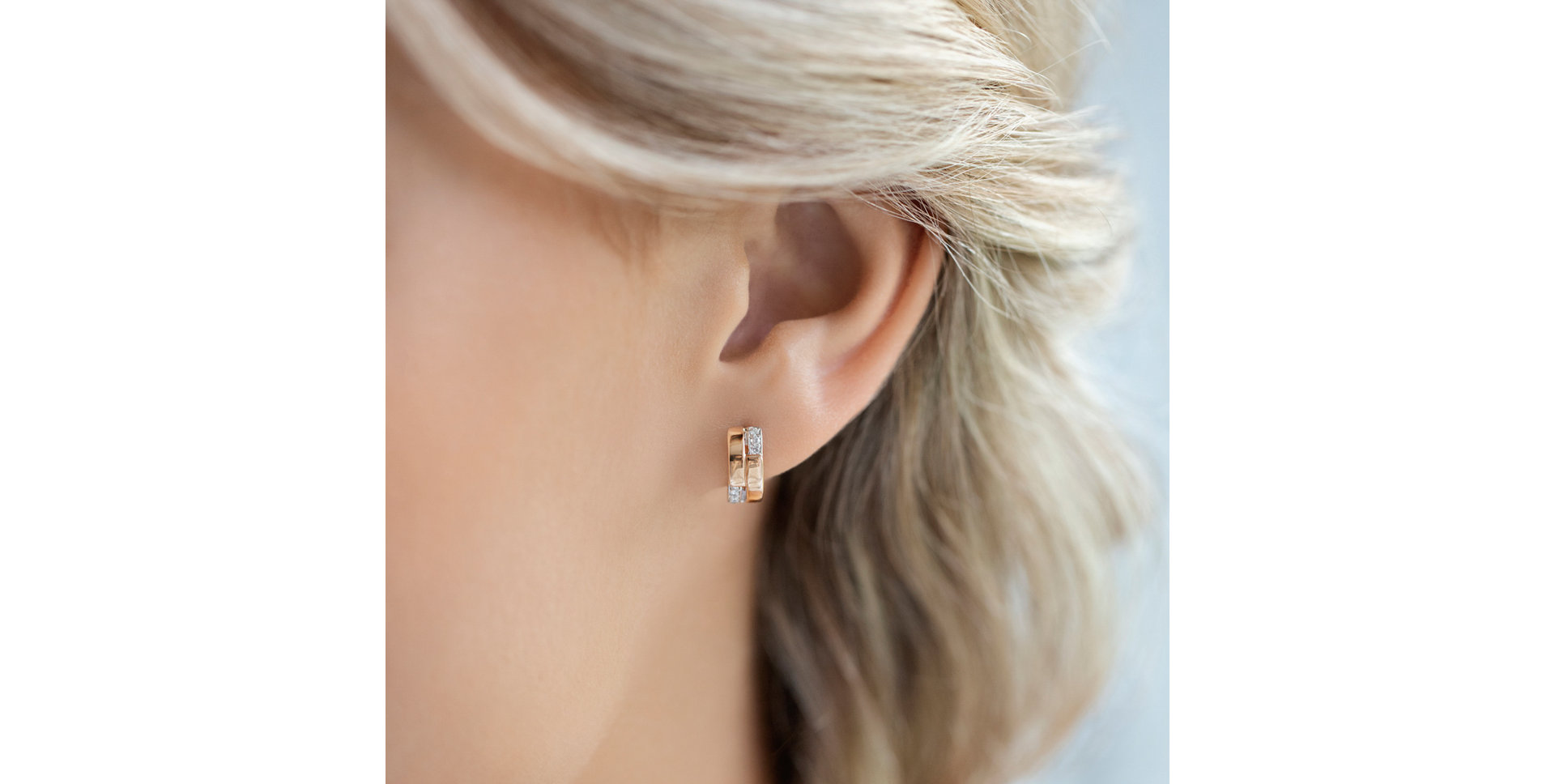 Náušnice s diamanty Star Opium