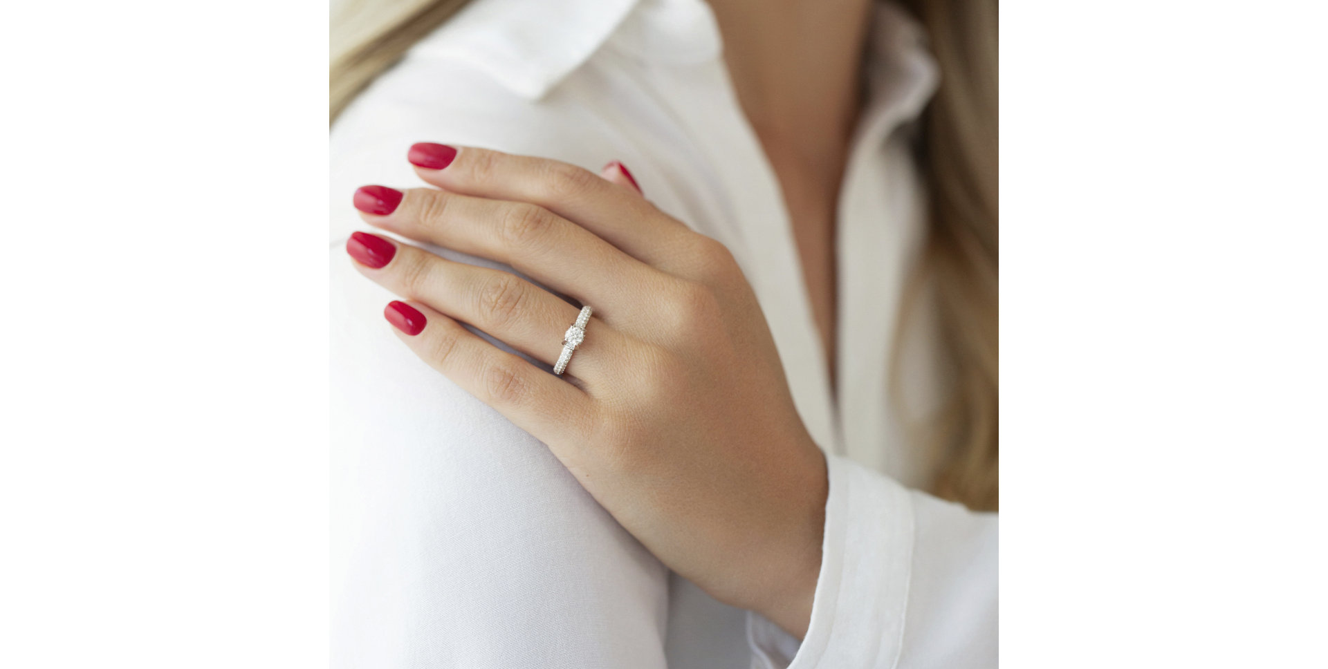 Prsten s diamanty Dolores