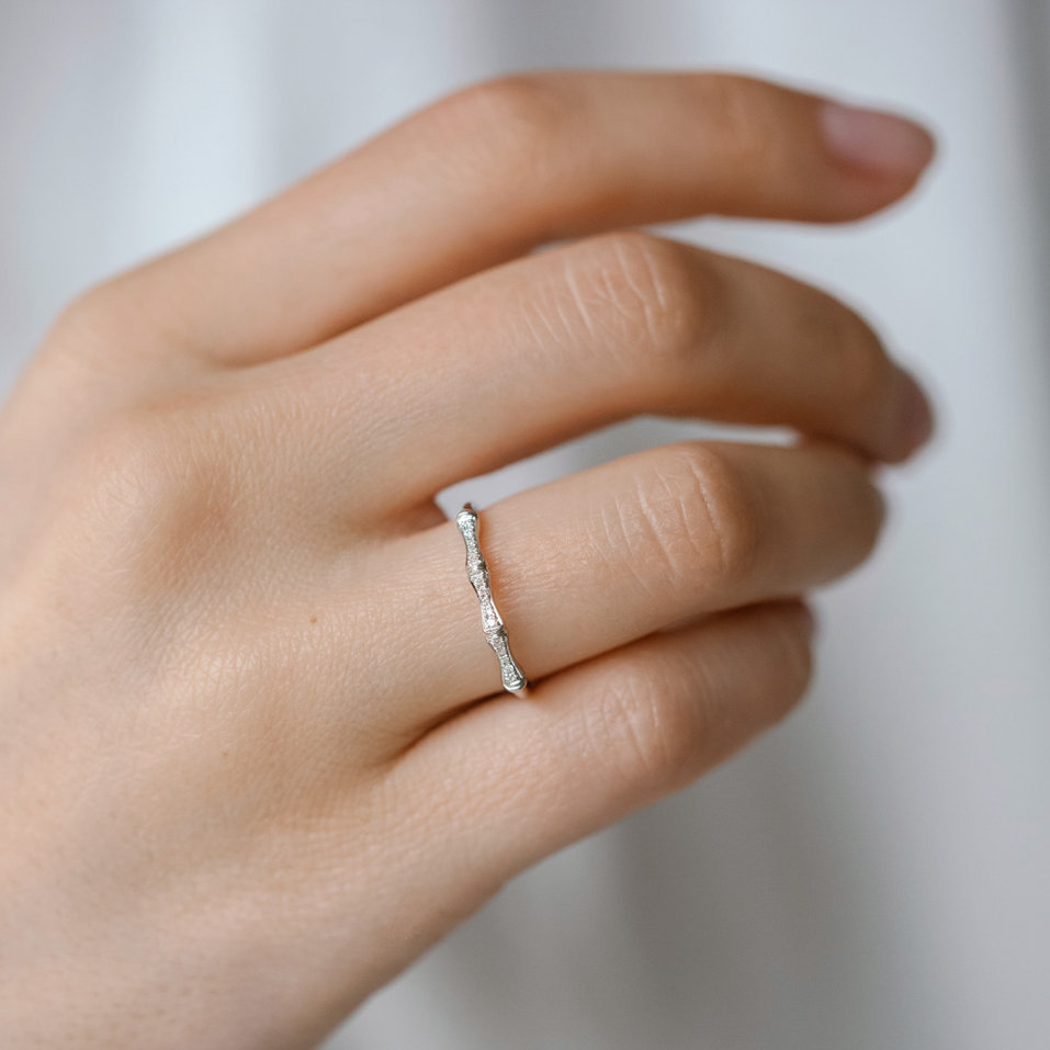 Prsten s diamanty Simplicity