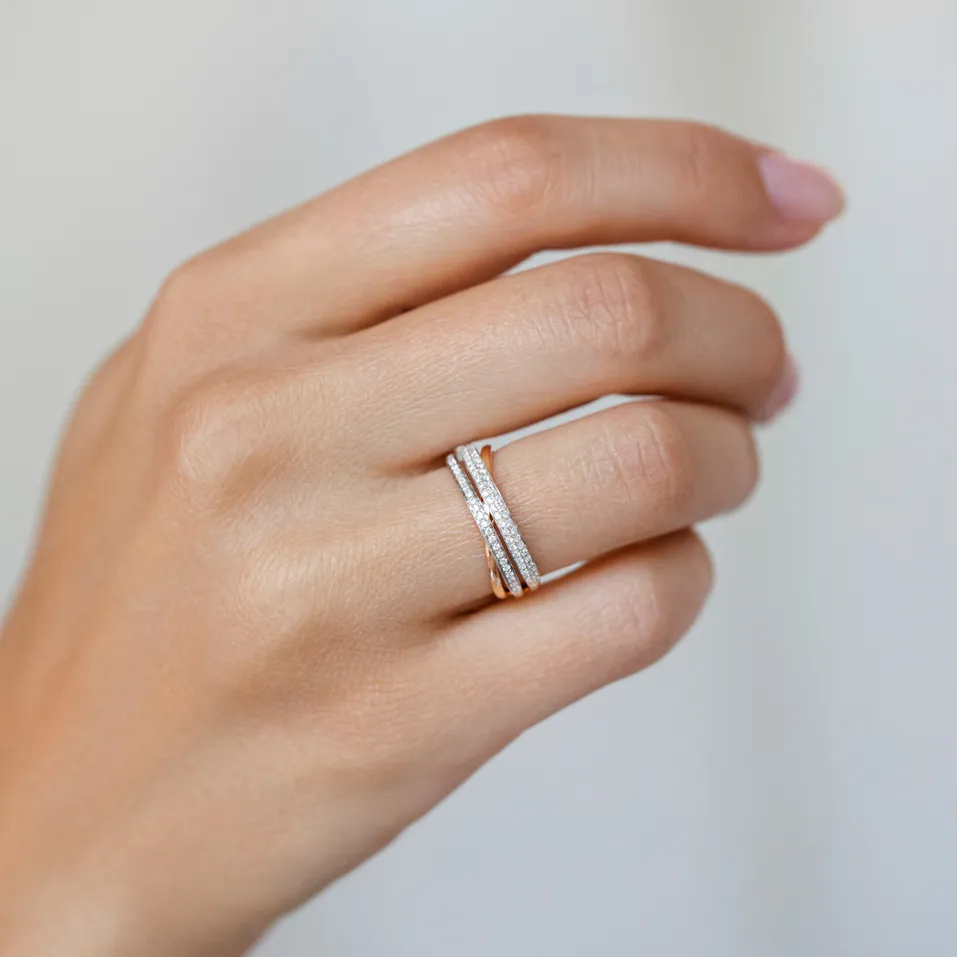 Prsten s diamanty Shine Vesper