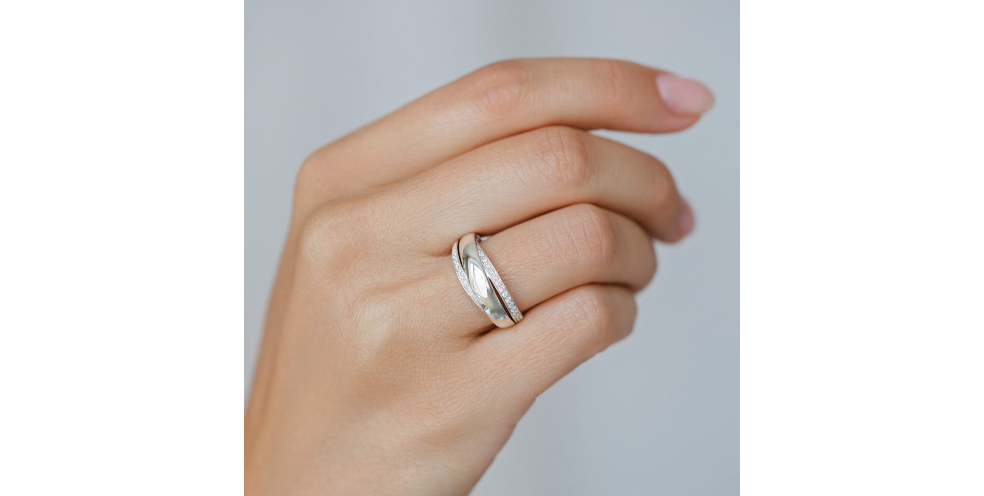 Prsten s diamanty Delicate Andromeda