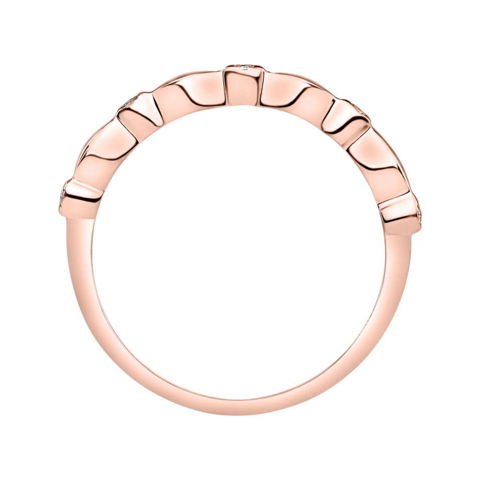 Prsten s diamanty Simplicity