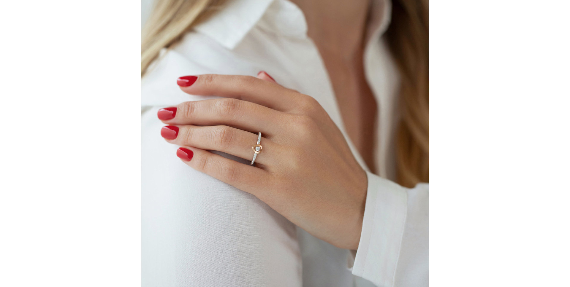 Prsten s diamanty Moonlight Opium