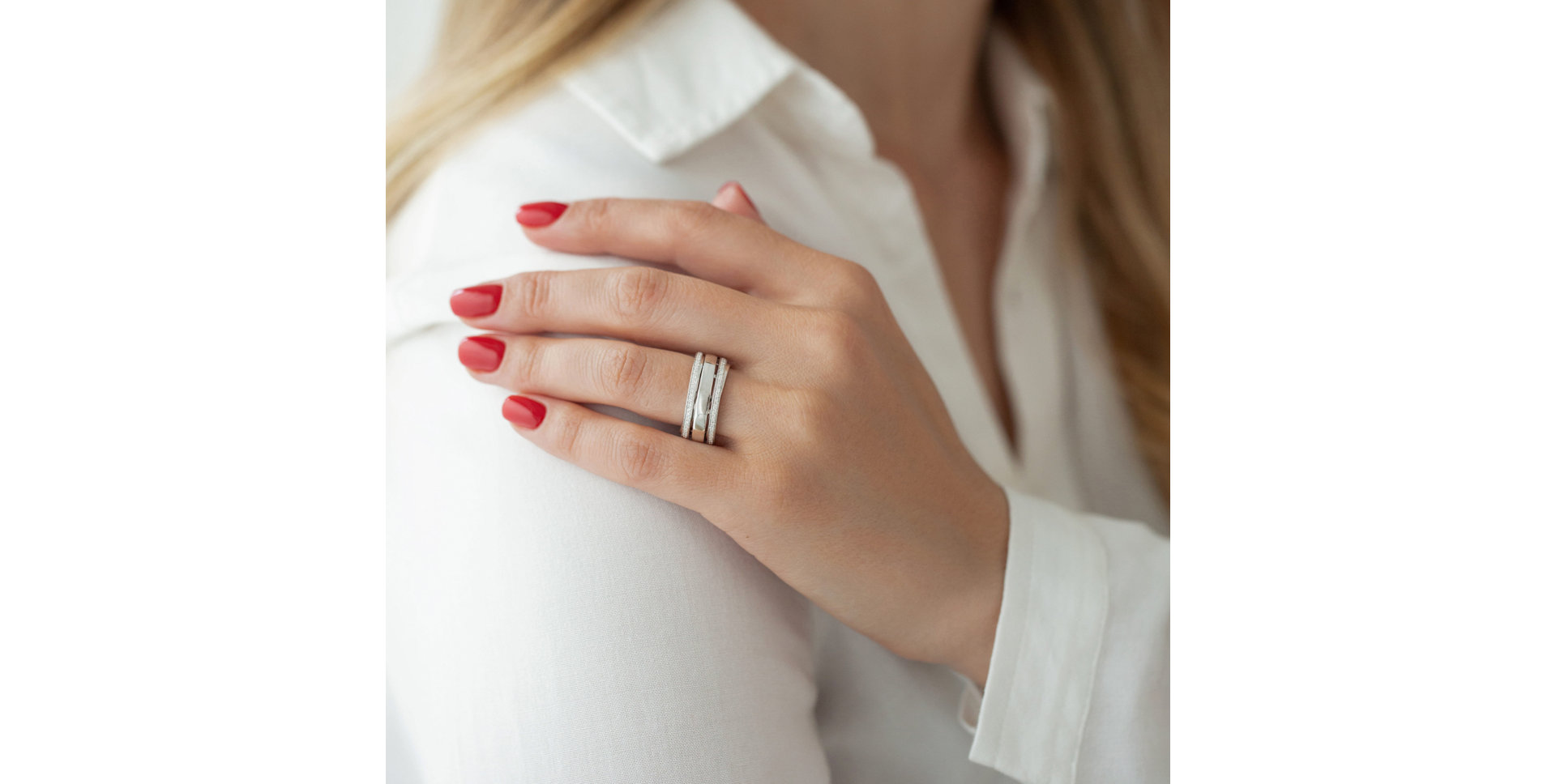 Prsten s diamanty Charming Andromeda