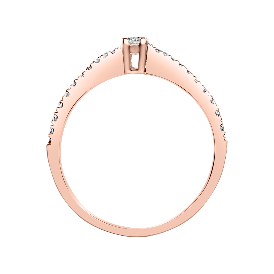 Prsten s diamanty Glittery Love