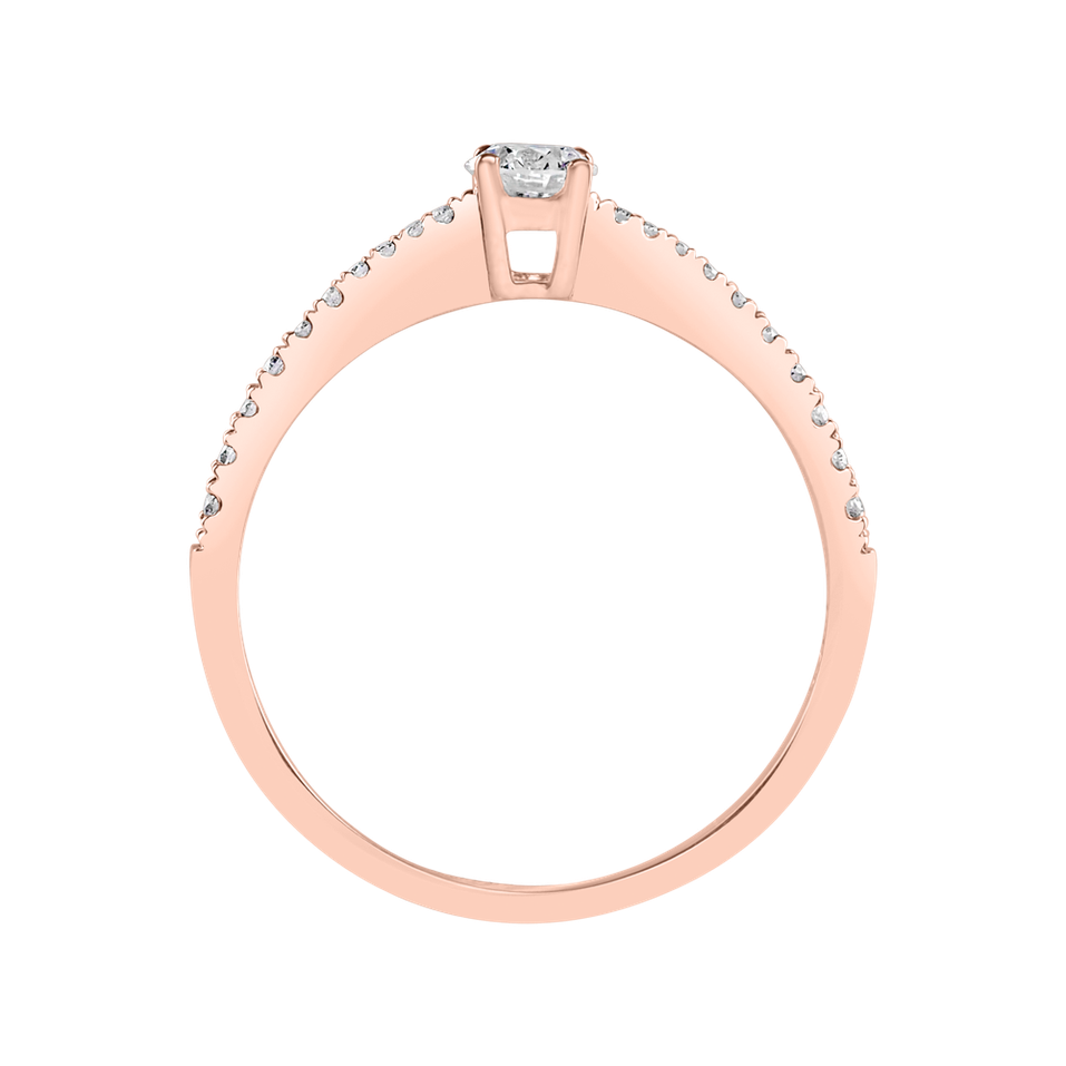 Prsten s diamanty Glittery Love