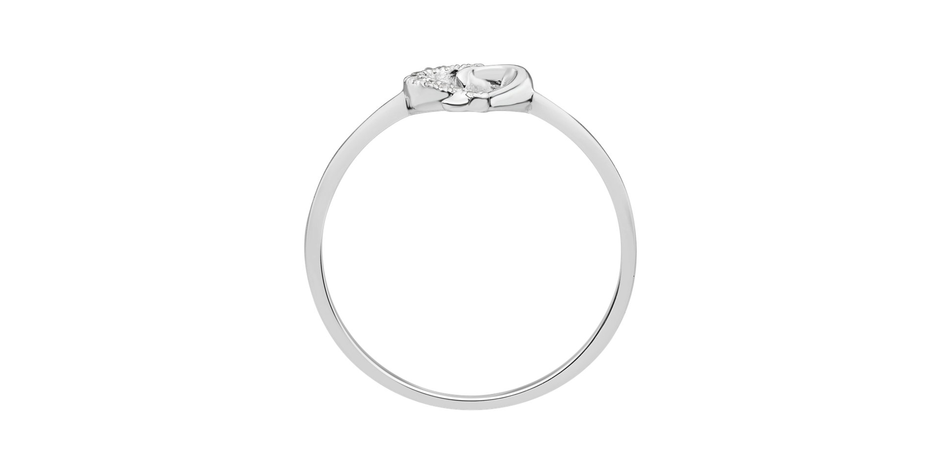 Prsten s diamanty Sparkling Heart