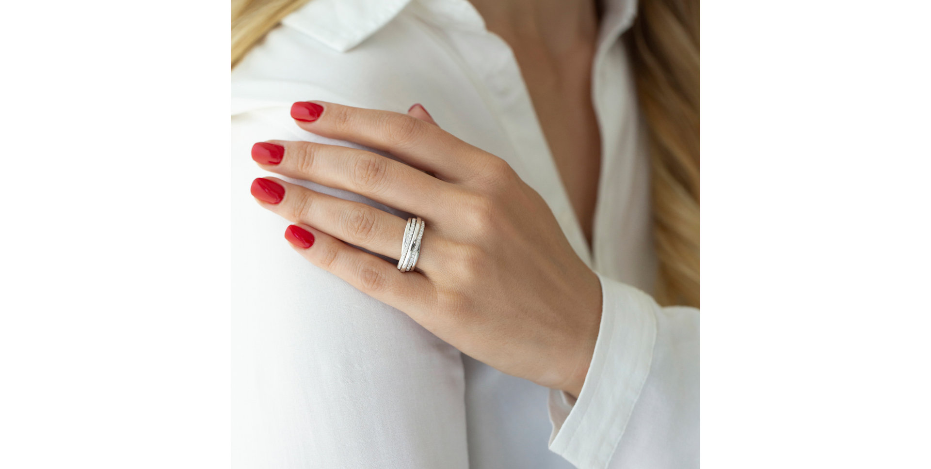 Prsten s diamanty Vesper Galaxy