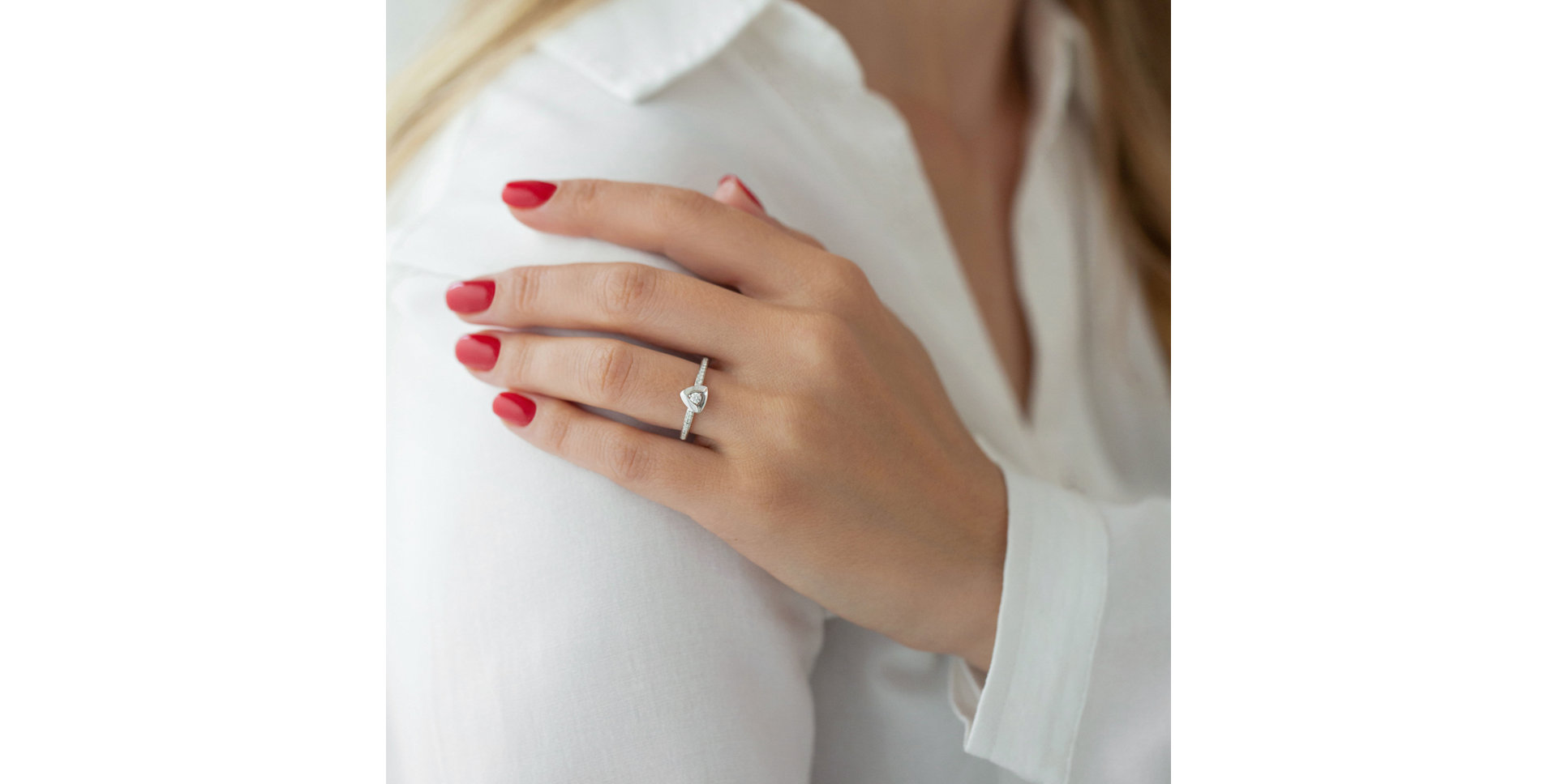 Prsten s diamanty Midnight Pleasure