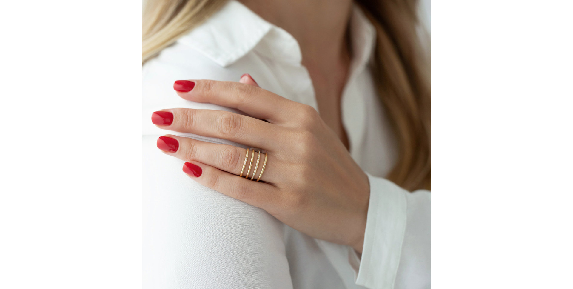 Prsten s diamanty Moonlight Infinity