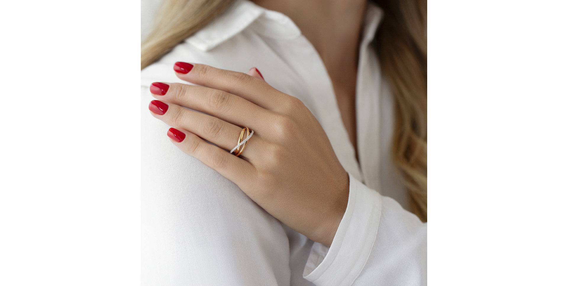 Prsten s diamanty Heavenly Lines