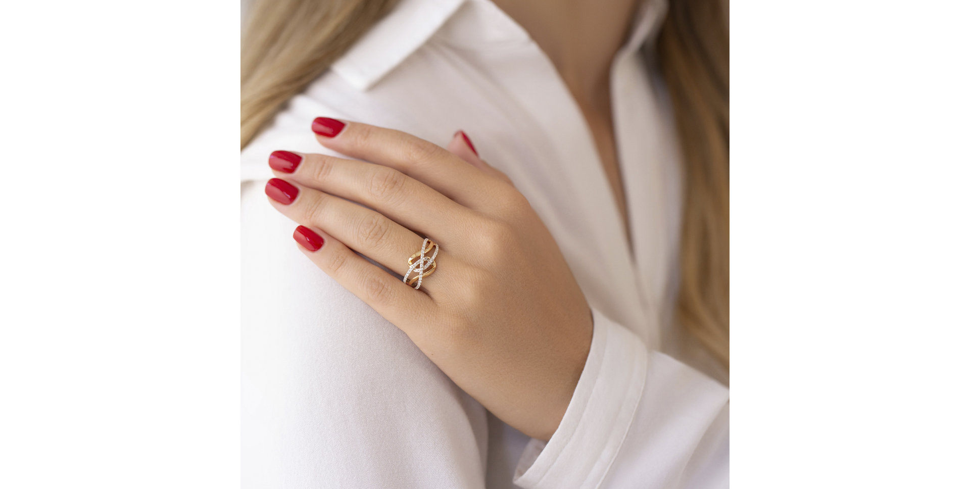 Prsten s diamanty Sunny Bond