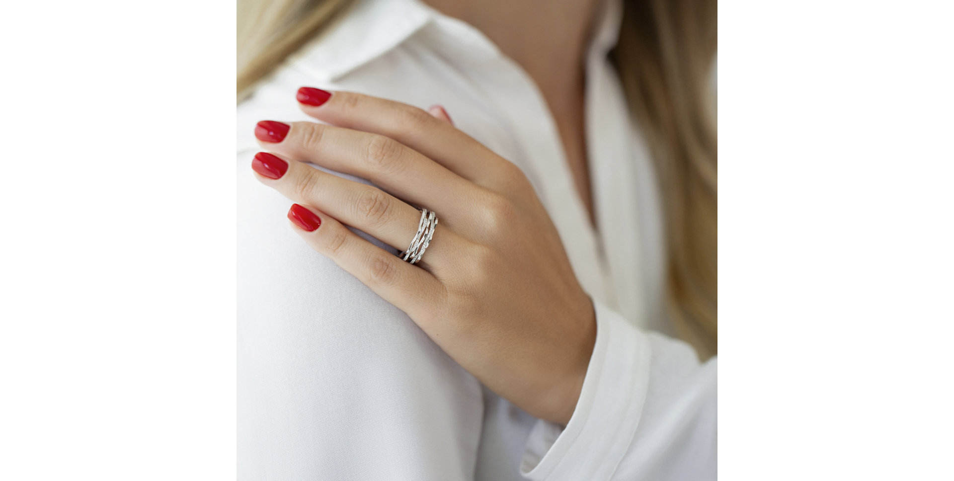 Prsten s diamanty Mariette