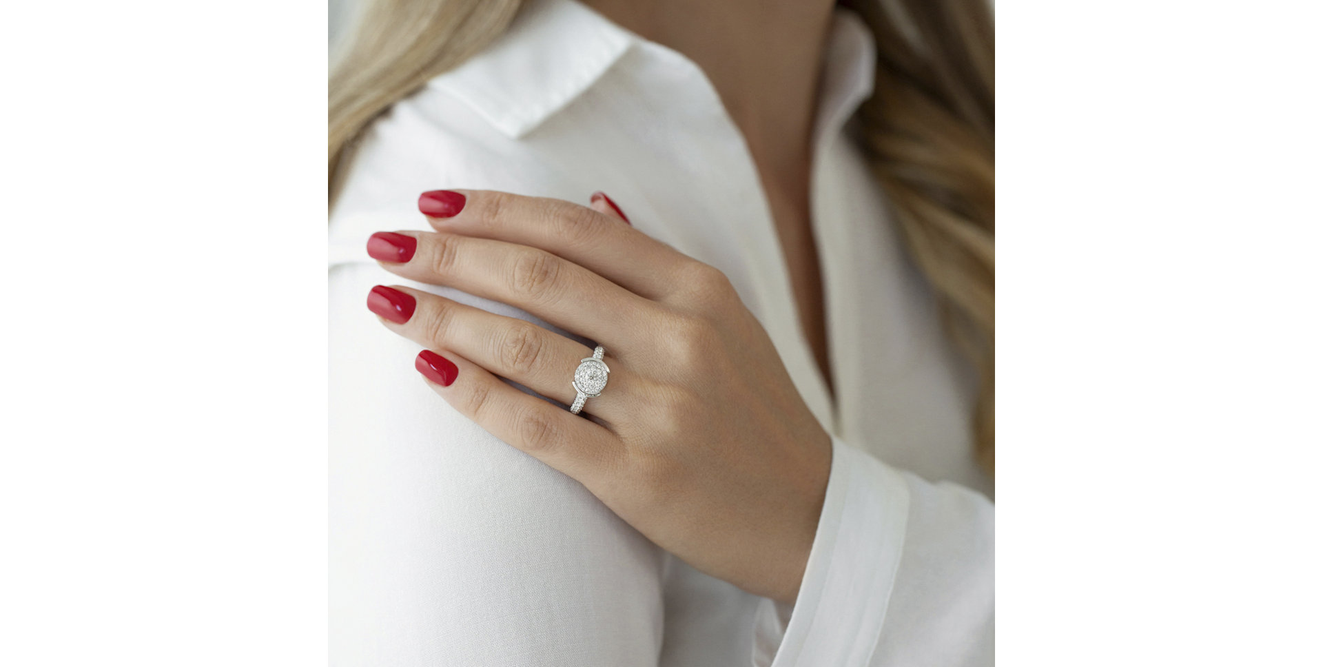 Prsten s diamanty Luna