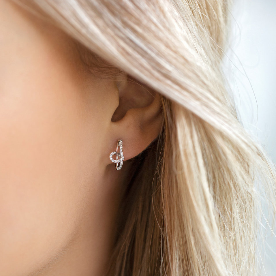 Náušnice s diamanty Shine Melody