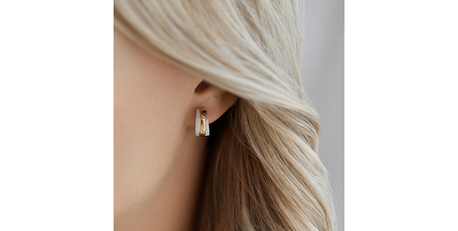 Náušnice s diamanty Sparkling Dew