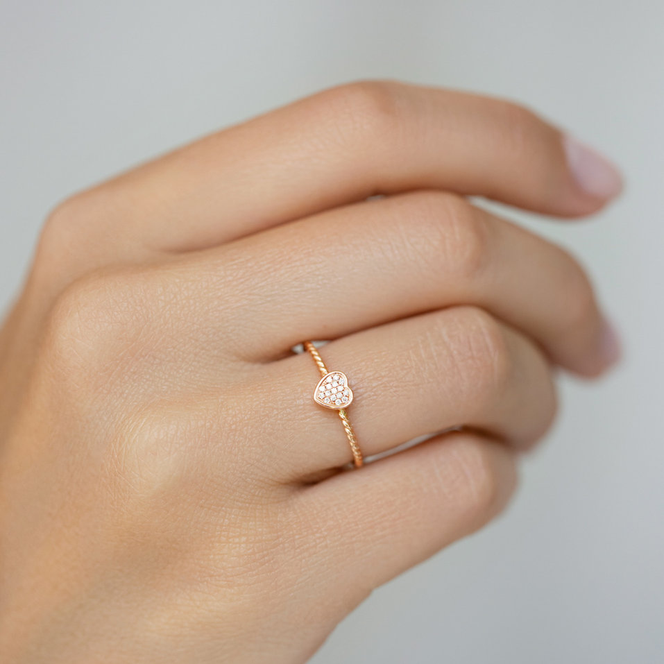 Prsten s diamanty Endless Love