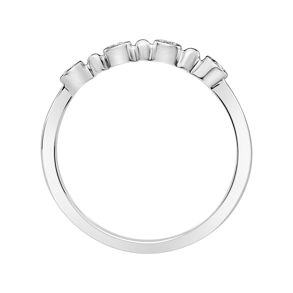 Prsten s diamanty Simplicity