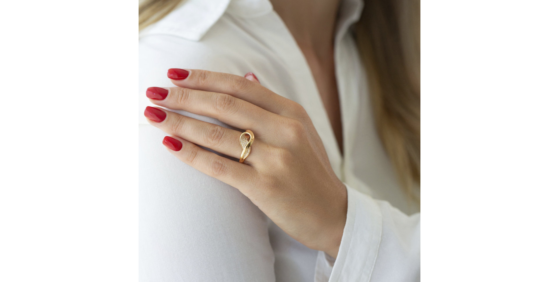 Prsten s diamanty Quitterie