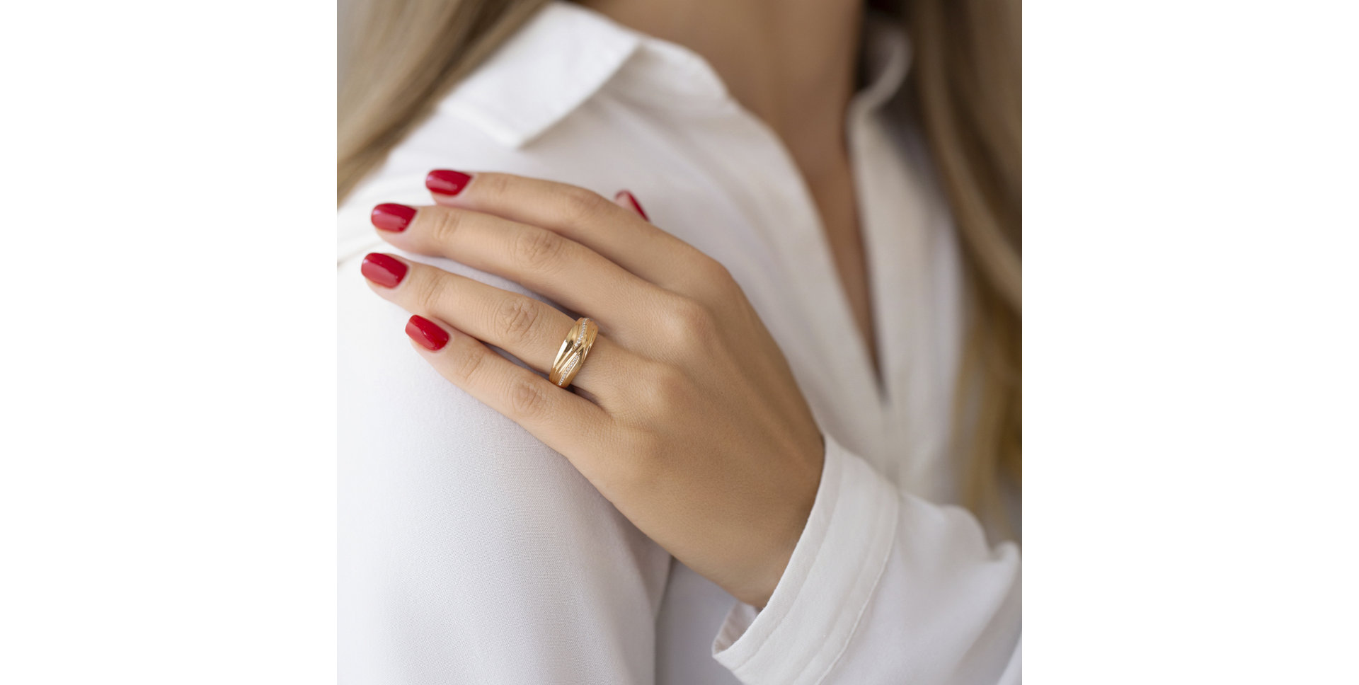 Prsten s diamanty Donatien