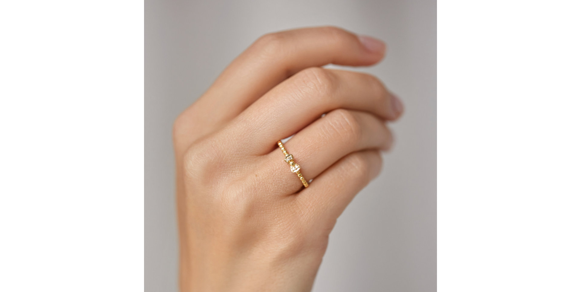 Prsten s diamanty Fairytale Ribbon