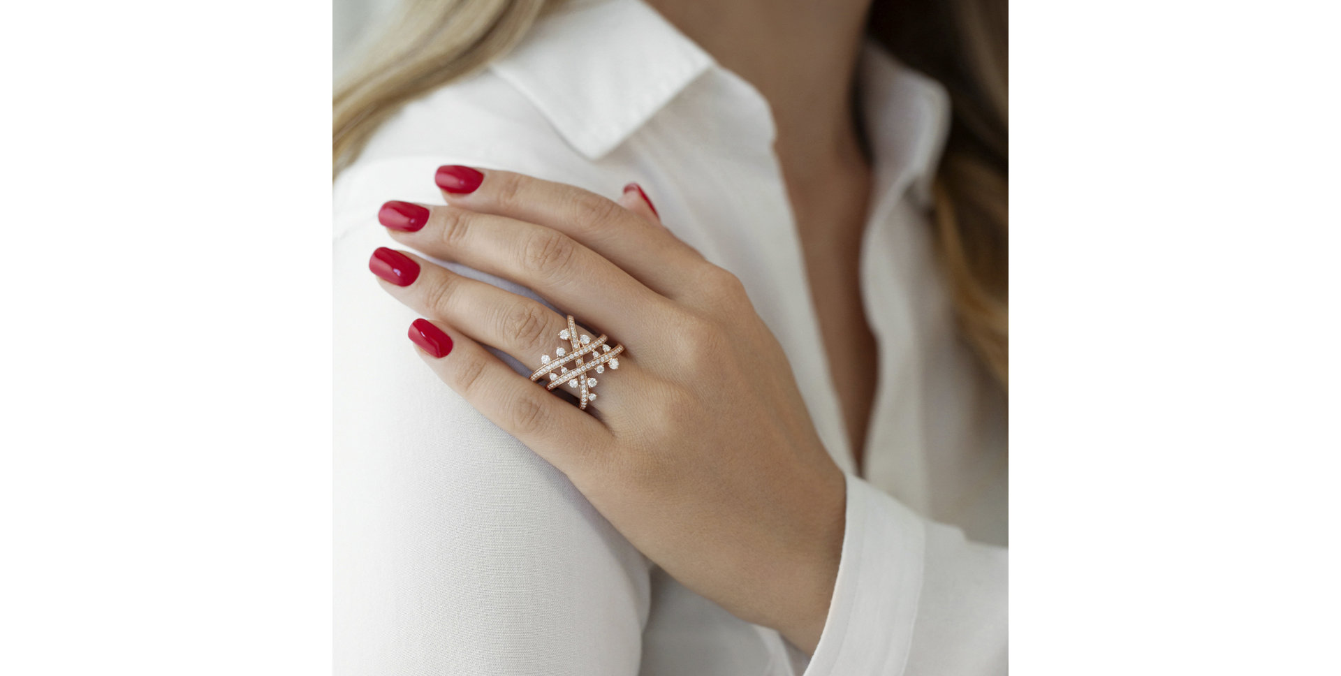 Prsten s diamanty Goddess Desire