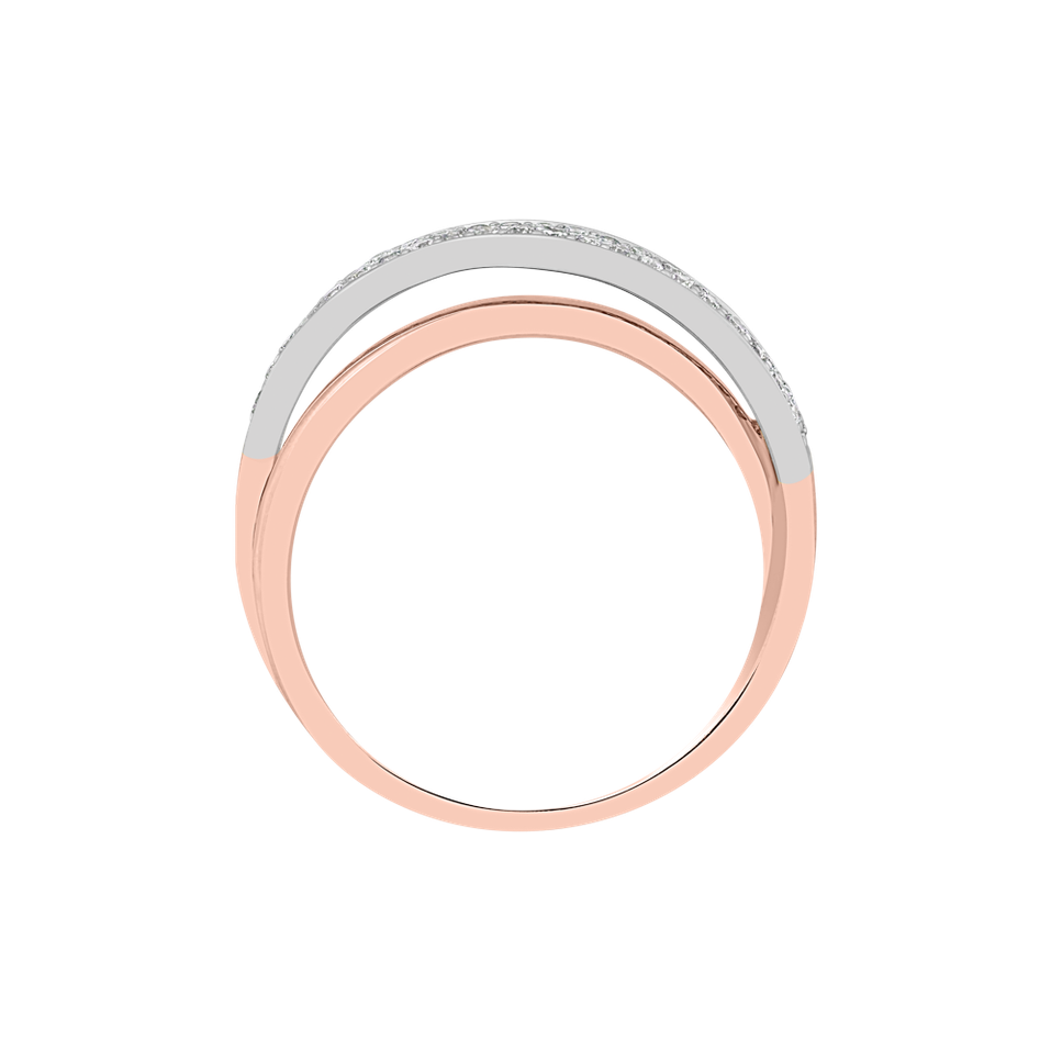 Prsten s diamanty Romantic Labyrinth