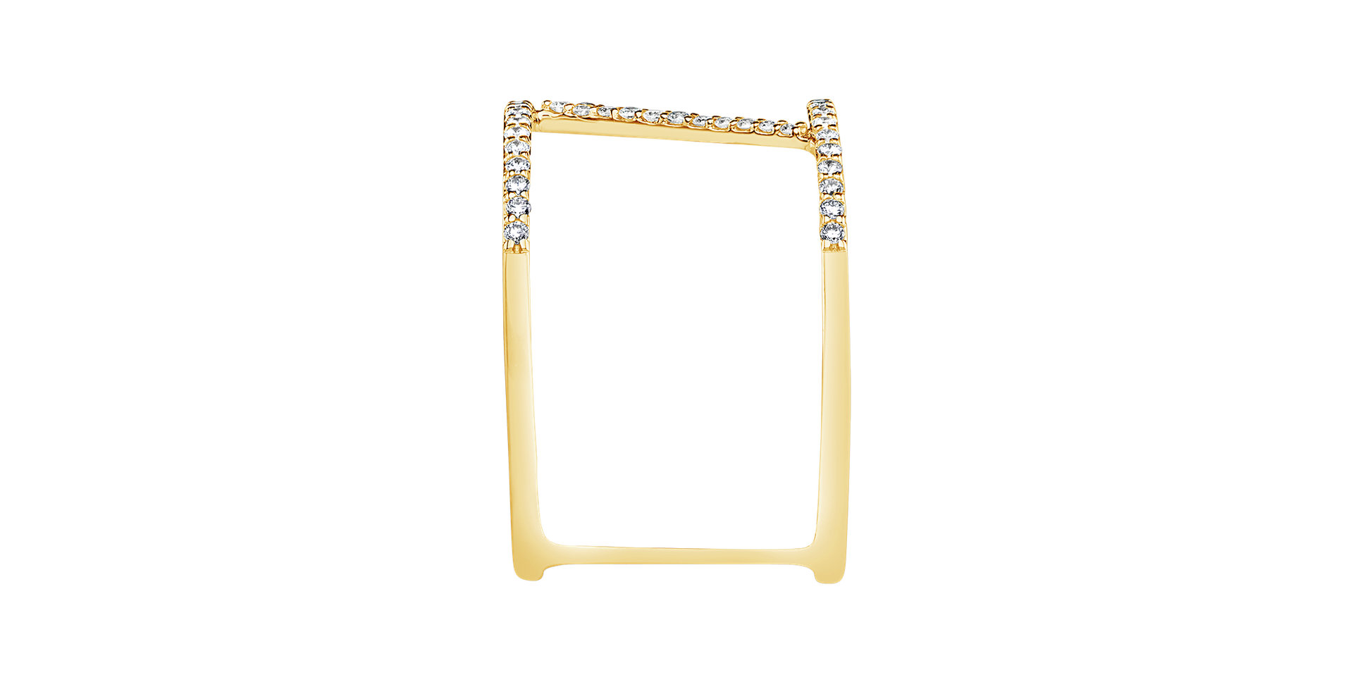 Prsten s diamanty Victory Line