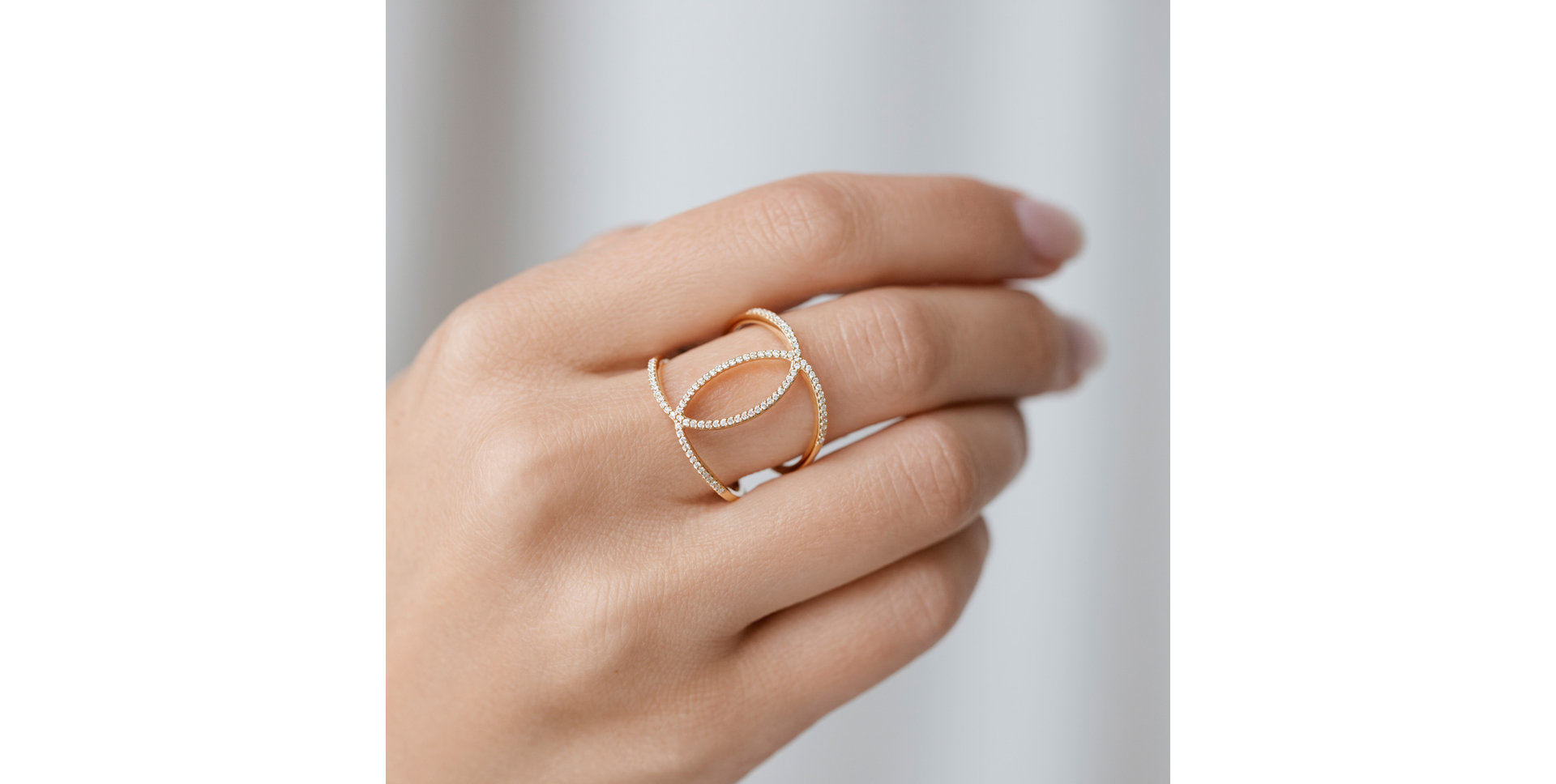 Prsten s diamanty Diamond Galaxy