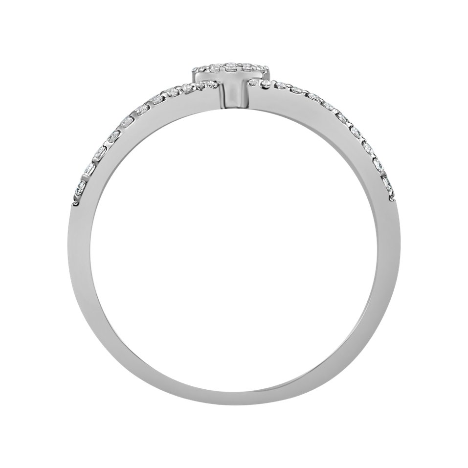 Prsten s diamanty Lustrous Charm