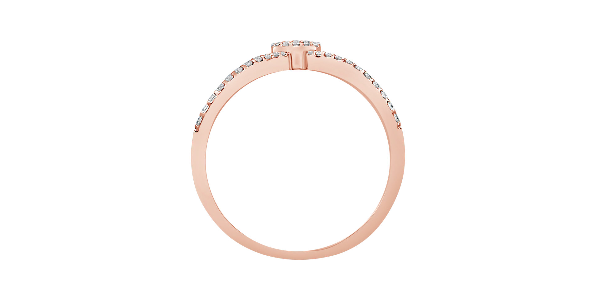 Prsten s diamanty Lustrous Charm