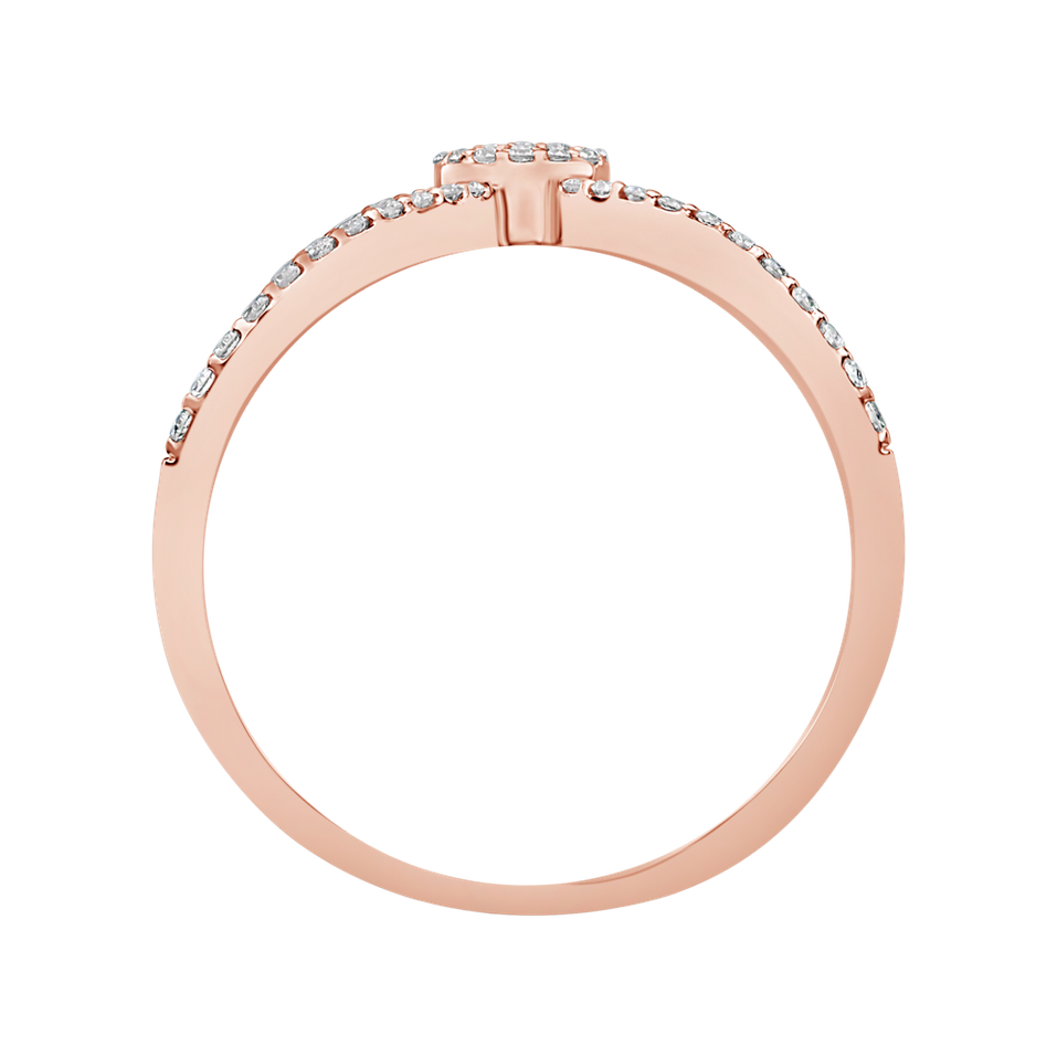 Prsten s diamanty Lustrous Charm