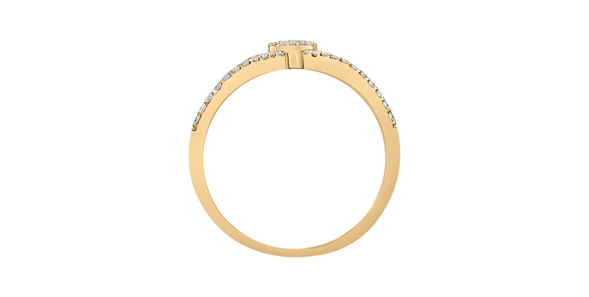 Prsten s diamanty Lustrous Charm