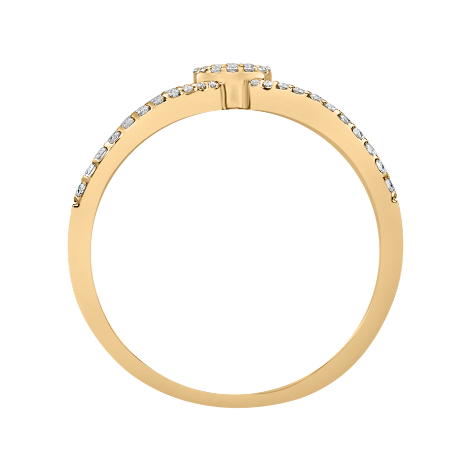 Prsten s diamanty Lustrous Charm