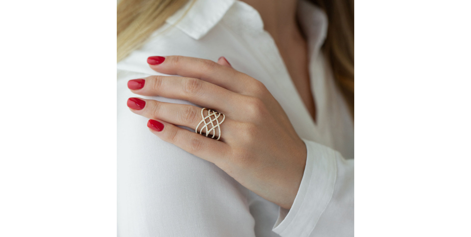 Prsten s diamanty Starshine Highness