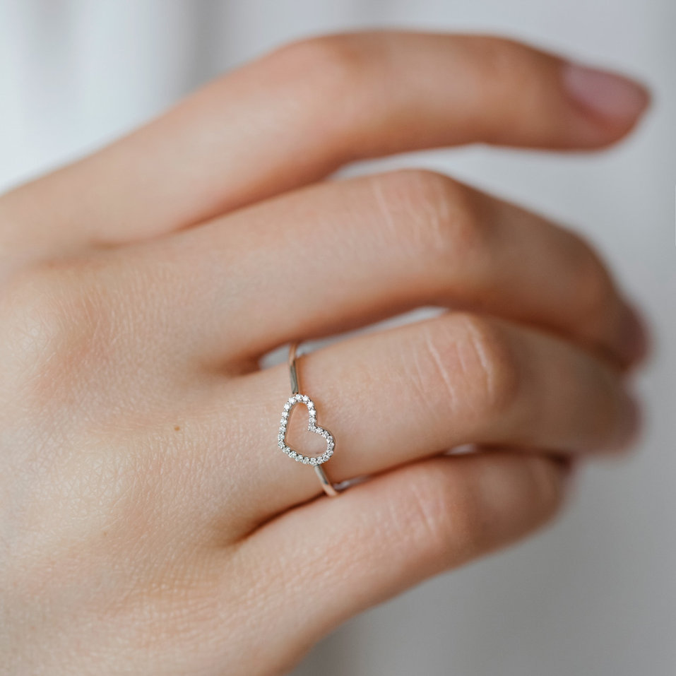 Prsten s diamanty Wild Heart