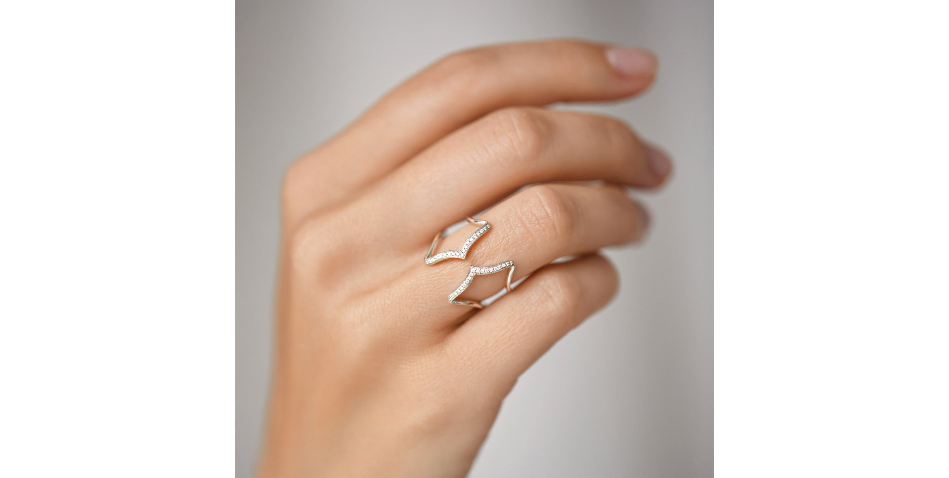 Prsten s diamanty Gracious Will